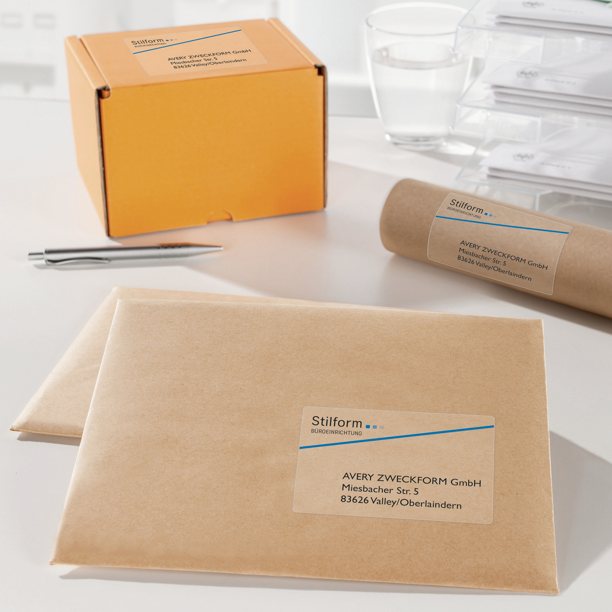 AVERY Zweckform J8567-25 Versand-Etiketten (A4, 25 5 thumbnail image