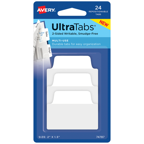 74787 Ultra Tabs samoprzylepne zakładki indeksujące rozm. 50,8x38, 24 szt.