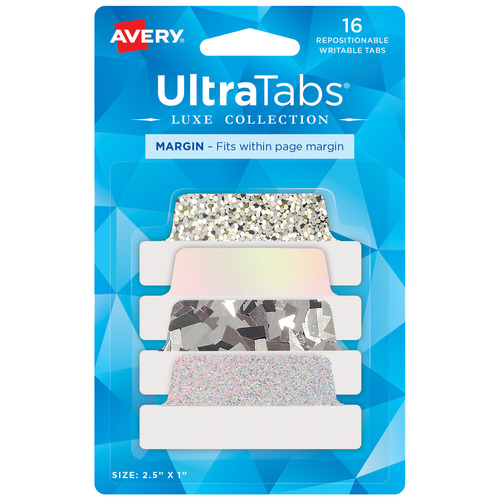 74179 Ultra Tabs samoprzylepne zakładki indeksujące holograficzne 63,5x25,4 mm